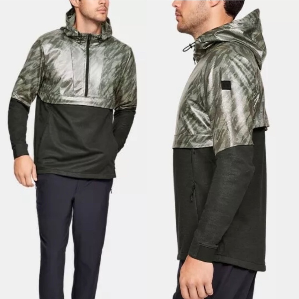 NEW - Men’s Under Armour Hybrid Anorak Windbreaker